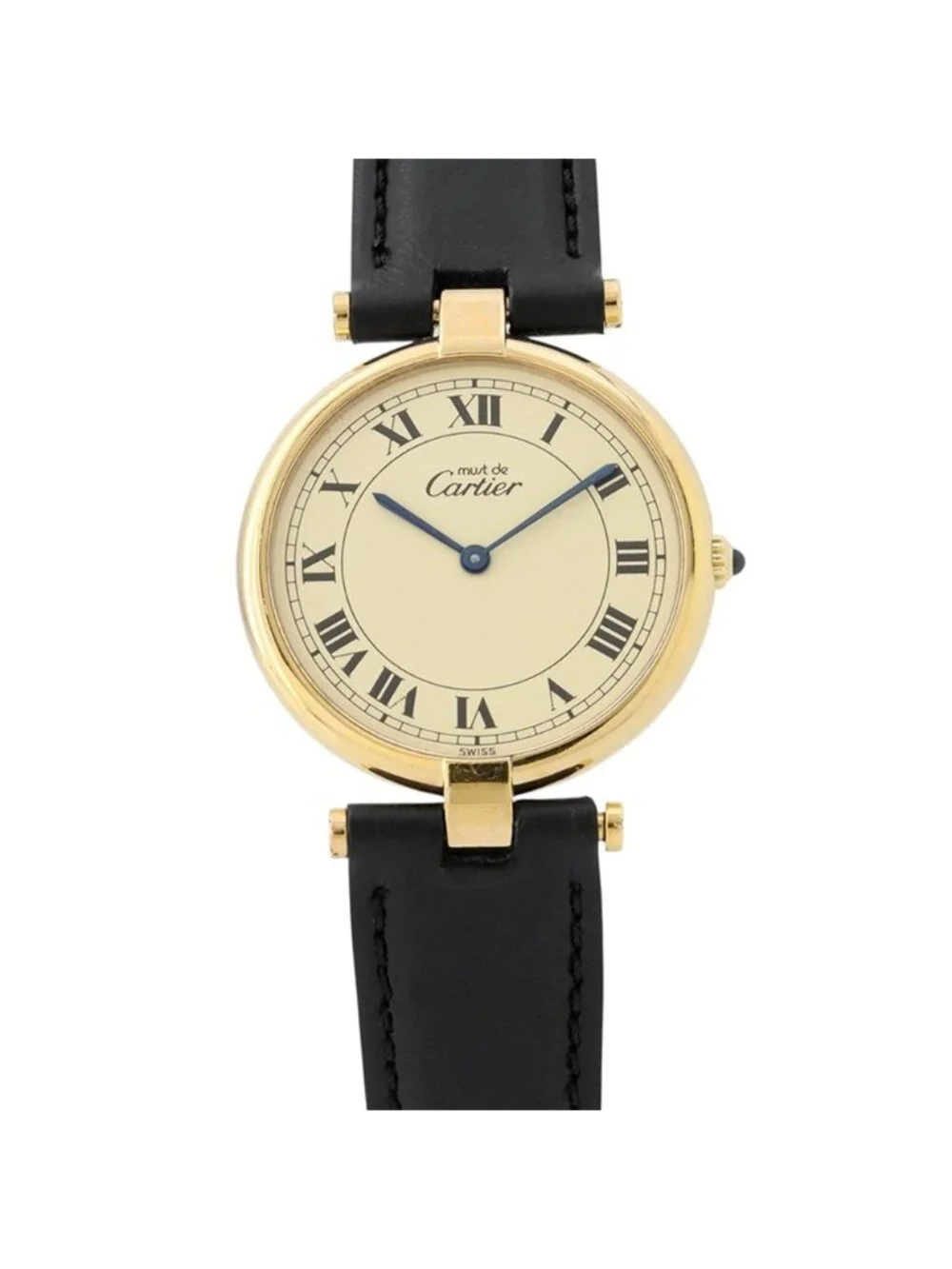 Cartier Must Vendome LM Vermeille Watch Ivory Dial